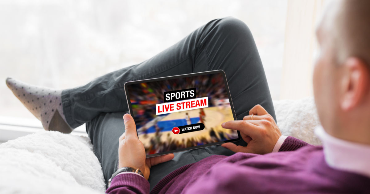 Sports streaming during March Madness.