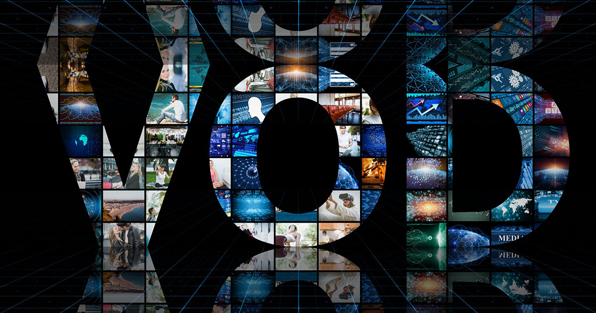 Streaming TV experiments VOD image of Cineverse and Matchpoint streaming technology.
